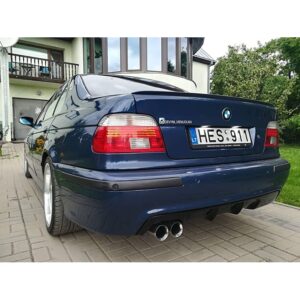 BMW E39 Diffusor one pipe rear