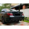 BMW E60/61 Diffuser one pipe Rear