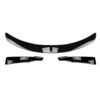 E90-91 LCI FRONT LIP ABS Plastic GLOSS BLACK