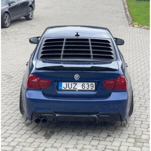 BMW E90/91 M-Tech Diffusor Rear. 1 pipe