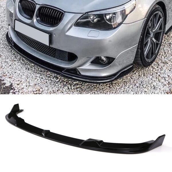 BMW E60/E61 M-tech bumper splitter/lip ABS-plastic