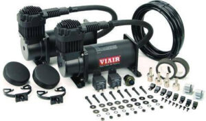 2 Compressors VIAIR 444C Black - DUAL PACK