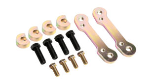 REAR Nissan Skyline Silvia Stagea ZR/ZL18 brake caliper adapter kit (Porsche / VW / Audi) for 360mm disc (Lexus ISF)