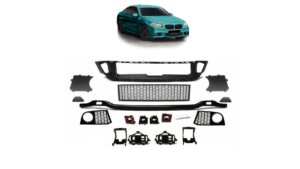 Bumper Accessories Set BMW 5 F10 F11 Front Grilles