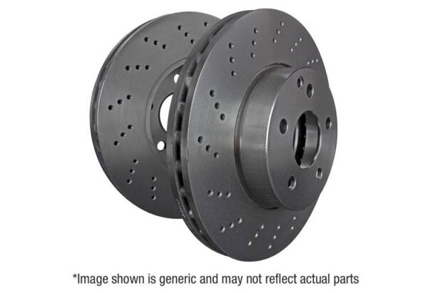 D414D - EBC Brakes Premium Smooth Brake Discs (Pair) ABARTH | 500 | 595