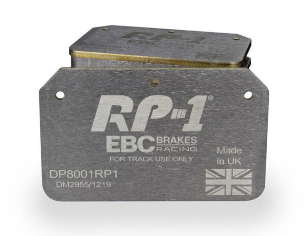 DP81920RP1 - EBC Brakes RP-1 Racing Brake Pad Set PORSCHE | Boxster (987) | Boxster (981) | Boxst
