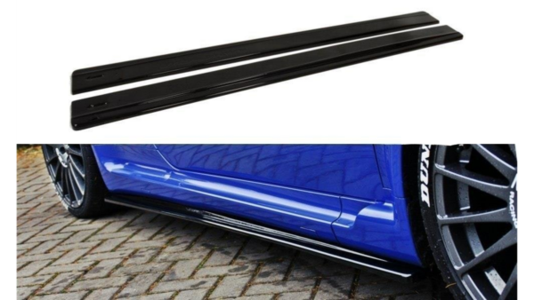 pol_pl_Dokladka-Alfa-Romeo-147-GTA-Progi-Gloss-Black-271324_7.png Lip Spoiler Alfa Romeo 147 GTA Side Skirts Gloss Black