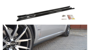 Lip Spoiler Alfa Romeo 159 Side Skirts Gloss Black