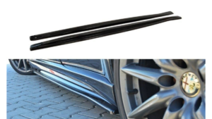 Lip Spoiler Alfa Romeo 159 Ti Side Skirts Gloss Black
