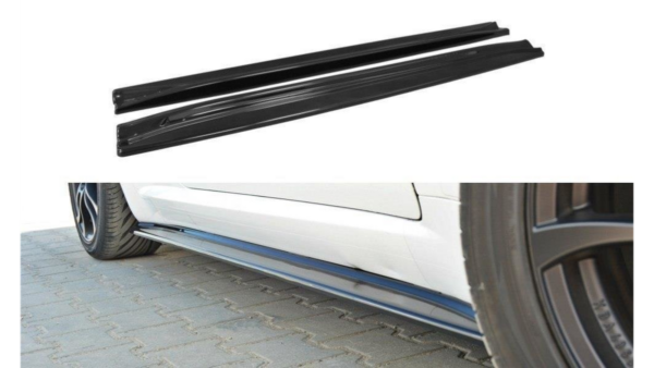 Lip Spoiler Alfa Romeo Brera Side Skirts Gloss Black