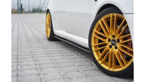 Lip Spoiler Alfa Romeo GT Side Skirts Gloss Black