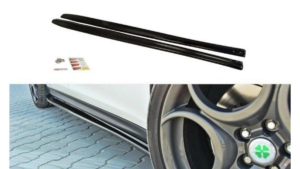Lip Spoiler Alfa Romeo Giulietta Side Skirts v.1 Gloss Black