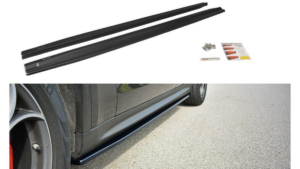 Lip Spoiler Alfa Romeo Stelvio Side Skirts Gloss Black