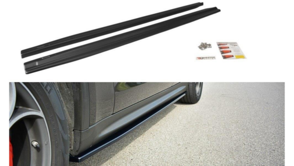 Lip Spoiler Alfa Romeo Stelvio Side Skirts Gloss Black