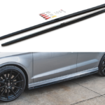 Audi A3 8V Facelift S-Line küljelaiendid v.2 Läikiv must