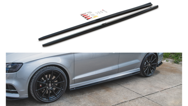 pol_pl_Dokladka-Audi-A3-8V-Facelift-S-Line-Progi-v-2-Gloss-Black-273741_9.png Lip Spoiler Audi A3 8V Facelift S-Line Side Skirts v.2 Gloss Black
