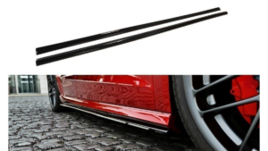 Lip Spoiler Audi A3 8V Side Skirts Gloss Black