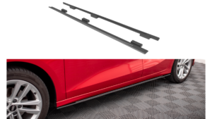 Lip Spoiler Audi A3 8Y Side Skirts Street Pro Black