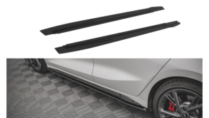 Lip Spoiler Audi A3 8Y S-Line Side Skirts Street Pro Black