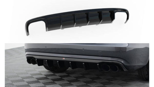 Lip Spoiler Audi A4 B8 Facelift Rear Valance
