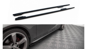 Lip Spoiler Audi A4 B8 Side Skirts v.2