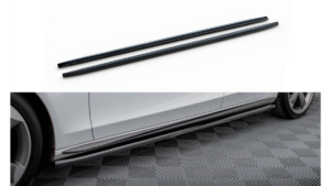 Lip Spoiler Audi A4 B8 Side Skirts v.3
