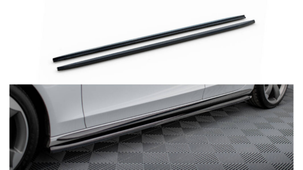 Lip Spoiler Audi A4 B8 Side Skirts v.3