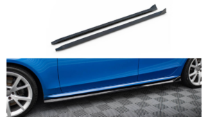 Lip Spoiler Audi A4 B8 Side Skirts v.4