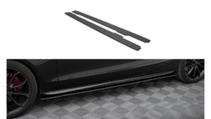 Lip Spoiler Audi A5 8T Facelift Side Skirts Street Pro Black