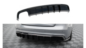 Lip Spoiler Audi A5 8T Facelift S-Line Rear Valance Exhaust on one side version