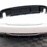 Lip Spoiler Audi A5 8T Facelift Rear Valance Exhaust on both sides version