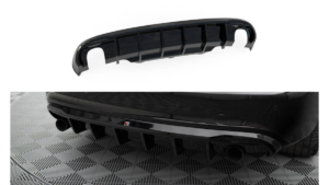 Lip Spoiler Audi A5 8T Rear Valance Exhaust on both sides version