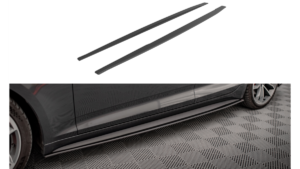 Lip Spoiler Audi A5 F5 Side Skirts Street Pro Black