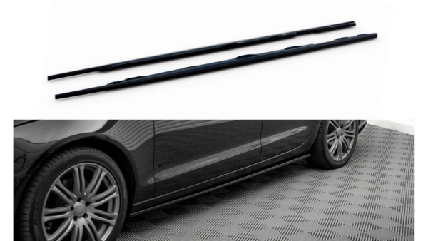 Lip Spoiler Audi A6 C7 Side Skirts v.2