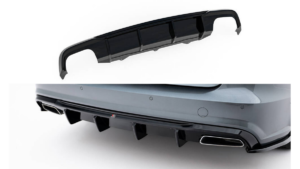Lip Spoiler Audi A6 C7 S-line S6 C7 Facelift Rear Valance v.2