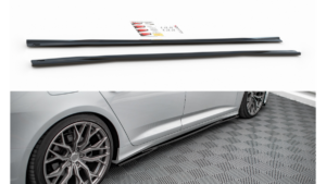 pol_pl_Dokladka-Audi-A6-C8-S-Line-Progi-Gloss-Black-273552_6.png Lip Spoiler Audi A6 C8 S-Line Side Skirts Gloss Black