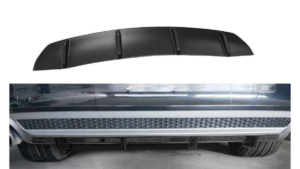 Lip Spoiler Audi A7 C7 S-Line Rear Gloss Black