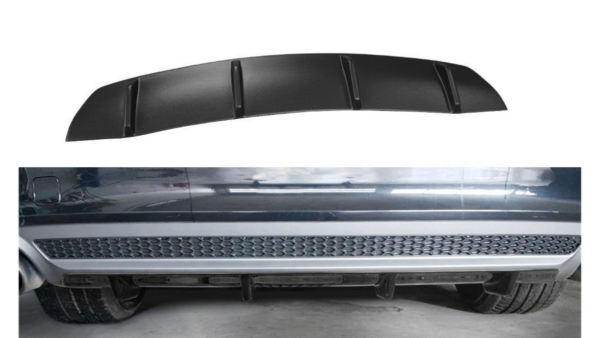 Lip Spoiler Audi A7 C7 S-Line Rear Gloss Black