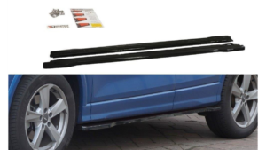 Lip Spoiler Audi Q2 Side Skirts Gloss Black