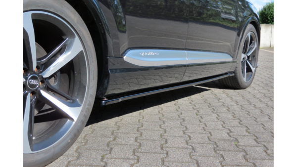 Lip Spoiler Audi Q7 4M S-Line Side Skirts Gloss Black
