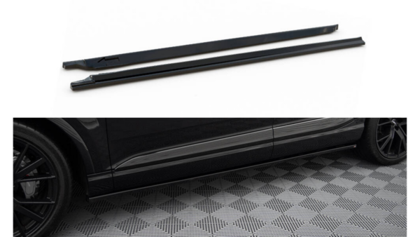 Lip Spoiler Audi Q7 4M S-Line Side Skirts v.2