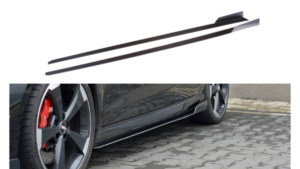 Lip Spoiler Audi RS3 8V Facelift Sportback Side Skirts Racing v.2