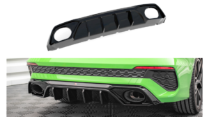 Lip Spoiler Audi RS3 8Y Rear Valance Gloss Black