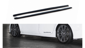 Lip Spoiler Audi RS7 C7 Facelift Side Skirts v.2