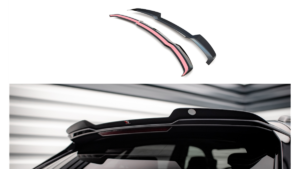 Lip Spoiler Audi RSQ8 4M Upper Spoiler Gloss Black