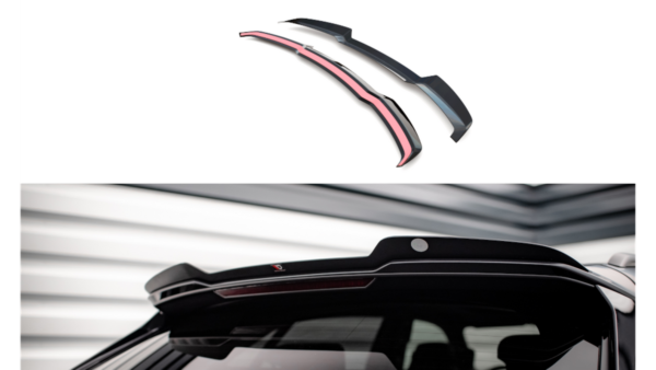 Lip Spoiler Audi RSQ8 4M Upper Spoiler Gloss Black