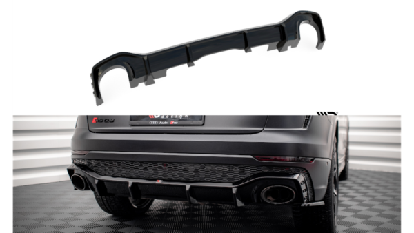Lip Spoiler Audi RSQ8 4M Rear Valance Gloss Black
