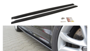 Lip Spoiler Audi S3 8P Side Skirts Gloss Black