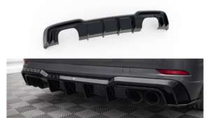 Lip Spoiler Audi S3 8V Facelift Rear Valance Gloss Black