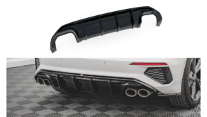 pol_pl_Dokladka-Audi-S3-8Y-Zderzak-Tyl-Gloss-Black-274667_8.png Lip Spoiler Audi S3 8Y Rear Valance Gloss Black